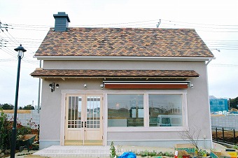 おしゃれな建物 ケーキ屋さん 大桃建設の写真集 福島 注文住宅 工務店