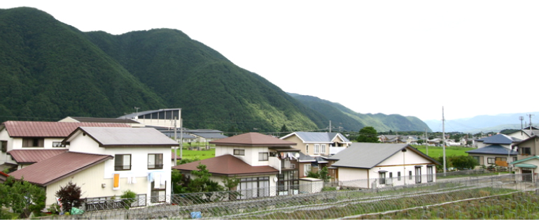 宿場町、田島